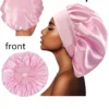 shein 1pc Satin Bonnet Silk Bonnet Hair Bonnet Jumbo Size
