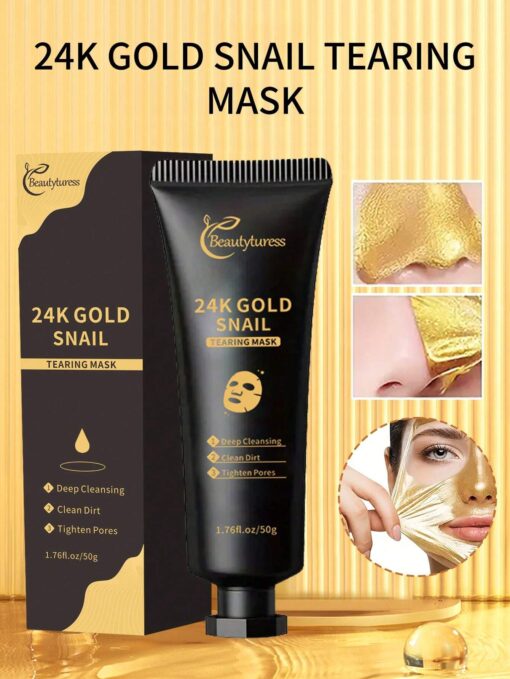 SHEIN 24k Snail Gold Protein Exfoliating Mask