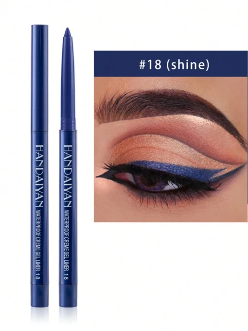 HANDAIYAN Color Eyeliner Quick-Drying Brow Pencil Sweat-Proof Glue Eyeliner