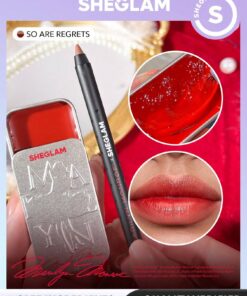 Marilyn Monroe X SHEGLAM Vintage Lip Duo-So Are Regrets 2-In-1 Red Vintage Lip