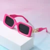 SHEIN Retro Square Plastic Sunglasses, Unisex Fashion Classic Style