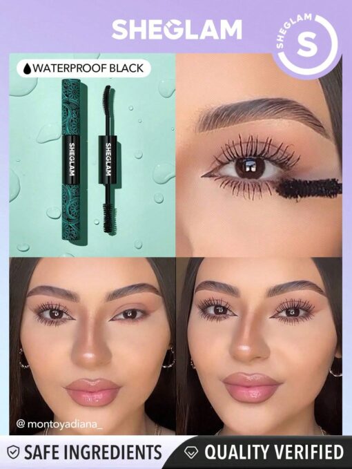SHEGLAM All-In-One Volume & Length Mascara 2 In 1 Waterproof Volumizing