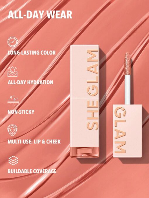 SHEGLAM Take A Hint Lip Tint-Memories Color Changing Long Lasting Lip Gloss