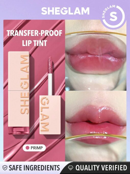 SHEGLAM Take A Hint Lip Tint-Primp Color Changing Long Lasting Lip Gloss