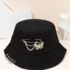 Shein Street Butterfly & Circle Decor Bucket Hat