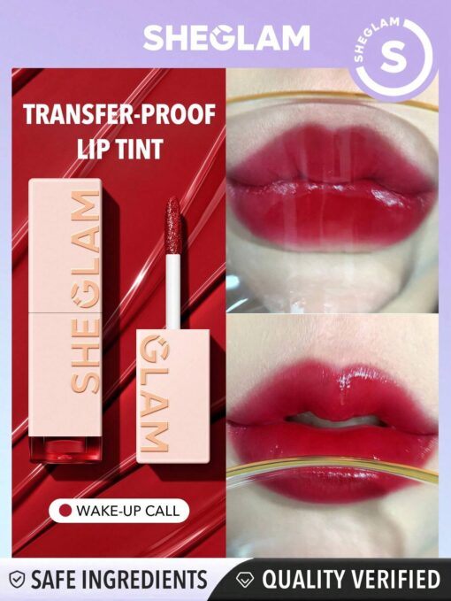 SHEGLAM Take A Hint Lip Tint-Wake-Up Call Color Changing Long Lasting Lip Gloss