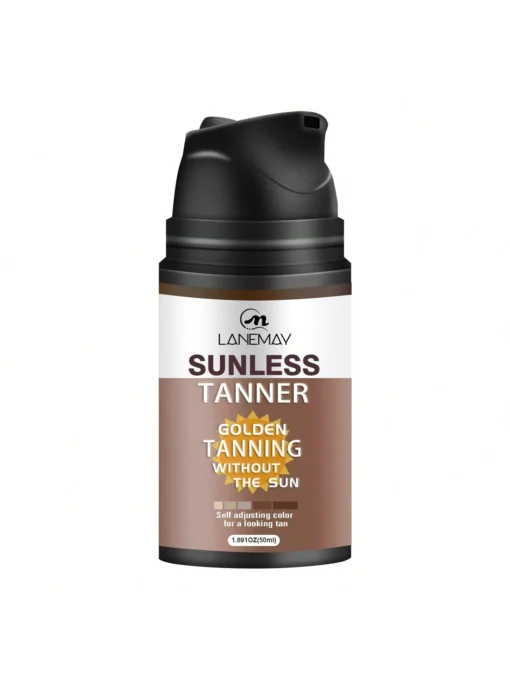 SHEIN Moisturizing Sunless Tanning Lotion For Deep Bronze Tan - Firming Body Lotion For A Sun-Kissed Look - Firming Body Lotion