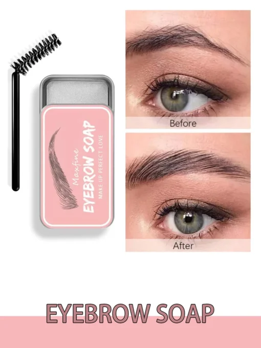 SHEIN Eyebrow Soap, 1pc Long-Wearing Portable Eyebrow Cream For Women