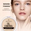 SHEIN Oil Control Banana Powder,Waterproof Oil-Controlling Long-Lasting Finishing Powder