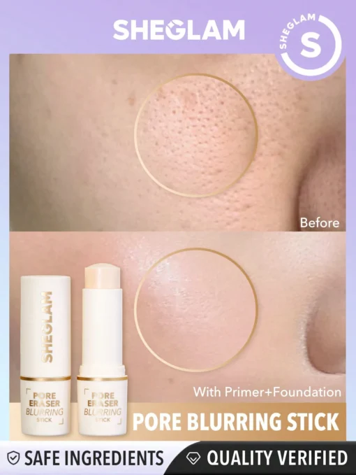 SHEGLAM Pore Eraser Blurring Stick Oil Control Pore Minimizing Primer Stick