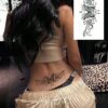 SHEIN Temporary Paper Tattoo Sticker Sexy Butterfly Tattoo