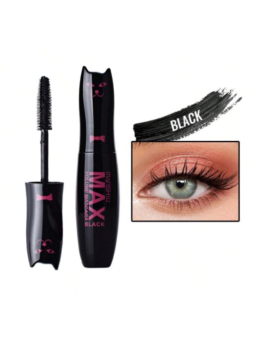 SHEIN Cute Cat Head Shaped Mascara Curling & Long Lasting 10g