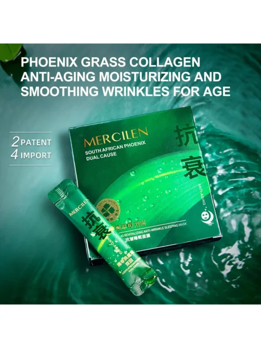 SHEIN Hydrating, Wrinkle Fading Plant Extracted Anti Wrinkle Firming & Moisturizing Face Masks