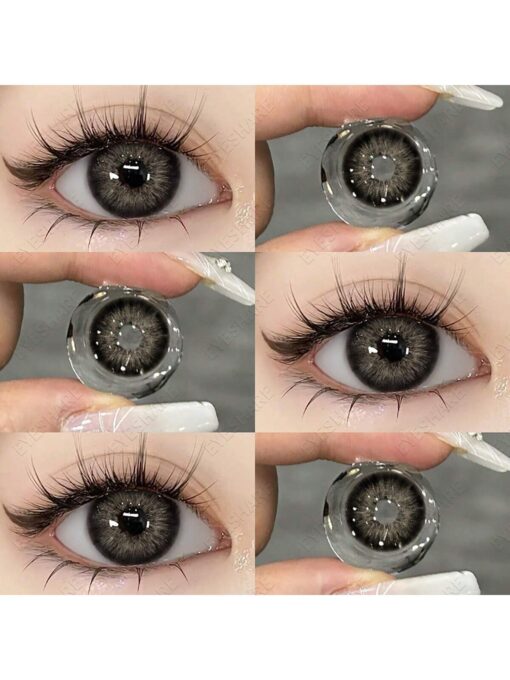 SHEIN 1 Pair Soft Colored Contact Lenses