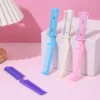 SHEIN 1pc/5pcs Double Edged Razor Comb With Blades Hair