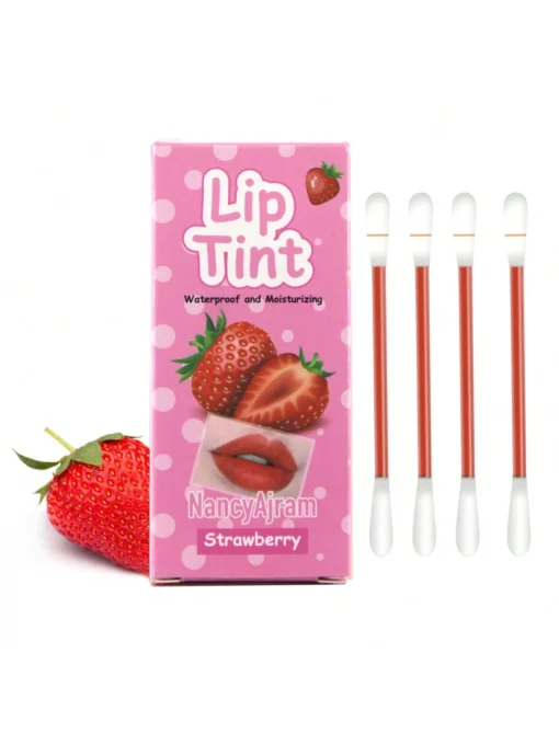 SHEIN 20 PCS/Box Tattoo Lipstick Swab Lip Glaze