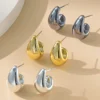 SHEIN Fashion Water Drop Earrings Set For Women Daily Wear