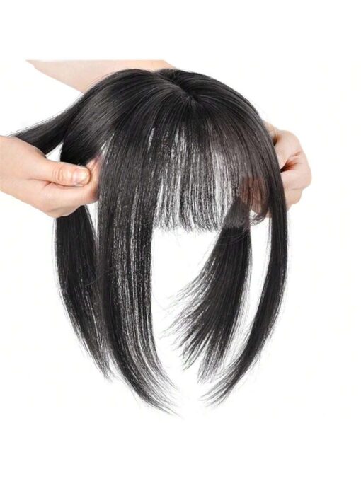 SHEIN Replacement Piece Hair Covering White Hair Natural