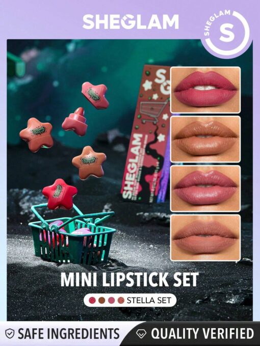 SHEGLAM Hi-Beam Mini Lipstick Set