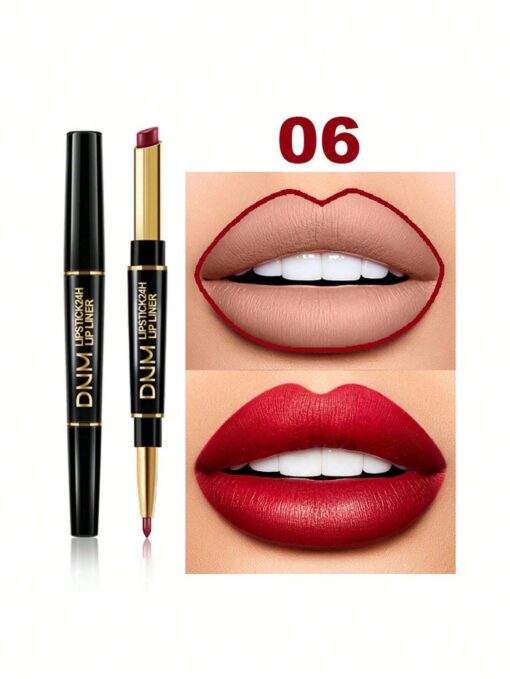 Double-ended Lipstick & Lip Liner, Long-lasting