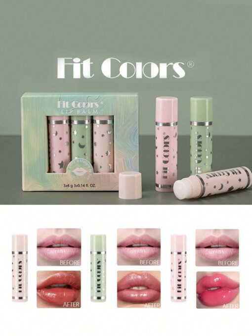 SHEIN Fit Colors Color Changing Lip Plumper Set 3Pcs