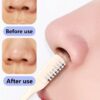 SHEIN Handheld Nose Hair Trimmer, 1pc Solid Cream-coloured