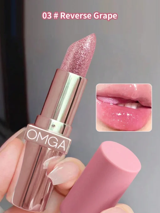 SHEIN OMGA Single Moisturizing Long-Lasting Non-Stick Cup Color-Changing Lipstick