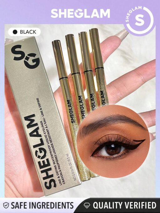 SHEGLAM Black Waterproof Liquid Eyeliner Pencil