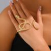 SHEIN Snake Design Cuff Bangle