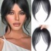 SHEIN Synthetic Bangs Wig For Women With Natural Side Bangs