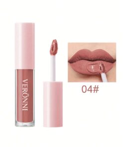 SHEIN VERONNI Waterproof Long Lasting Lip Gloss 04 Non-Stick Lip Cream Cup