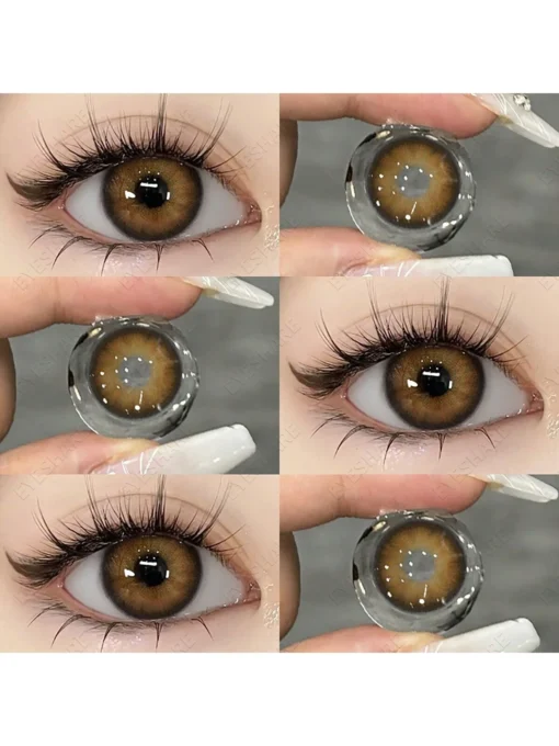 SHEIN Eyeshare 1 Pair New WUSU Series Colored Contact Lenses