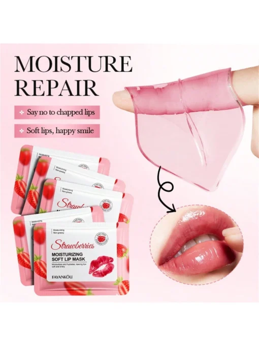 SHEIN MOISTURIZING SOFT LIP MASK Strawberry