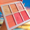 SHEIN 1 Pc Six Color Powder Blusher