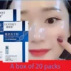 SHEIN 20pcs Box Oligopeptide Moisturizing Sleep Mask Gel