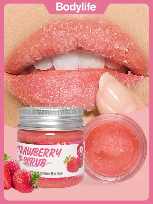 Strawberry Lip Scrub Rich Strawberry