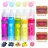 SHEIN 5pcs Fruit Flavored Moisturizing Lip Oils