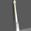 SHEIN Professional eyebrow hair hair removal, 1 piece of stainless steel diagonal tunnel, suitable for eyebrows Hair with facial hair