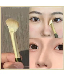 SHEIN White Half Fan Nose Shadow Brush Contour Brush