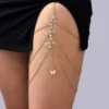 SHEIN Thigh chain with butterfly pendant