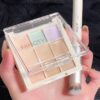 SHEIN ErshiQi 9 Color Concealer Makeup Palette Makeup to, Dark Border and Bright, Lasting