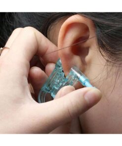 SHEIN 4pcs Disposable Ear Piercing Gun With Built-In Ear Studs-Safety Ear Piercing Kit