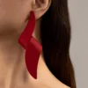 SHEIN 1pair Fashionable Swirl Stud Earrings For Women For Daily Decoration