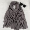 SHEIN Minimalist Fashionable Versatile Viscose Maxi Muslim Headscarf