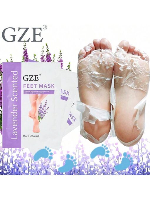 SHEIN GZE Foot Peeling Mask 1 Pack Exfoliator Peel Off Calluses Dead Skin