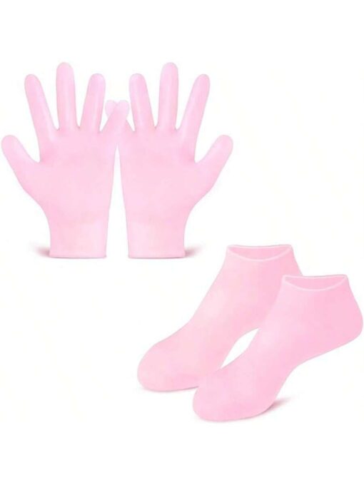 SHEIN Silicone Moisturizing Treatment Hand Mask & Foot Mask Gel