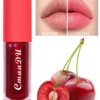 SHEIN Cherry Fruit Flavor Moisturizing Color Changing Lip Glaze