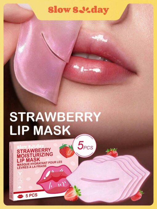 SHEIN SlowSunday Strawberry Moisturizing Lip Mask