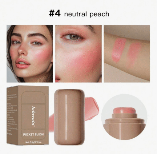 SHEIN lakerain Lakerain Pocket Blush, Creamy Stick Blush