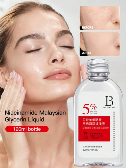 SHEIN Niacinamide & Glycerin Serum, Improves Redness, Roughness, Hydrates, Moisturizes
